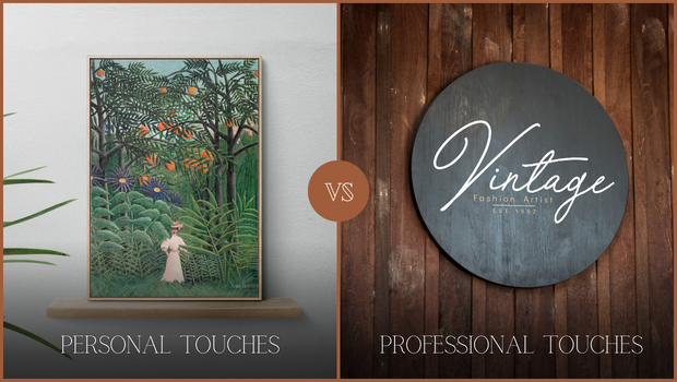 Personal Touches Vs. Professional Touches interior design 