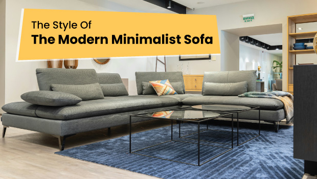 modern minimalist sofa